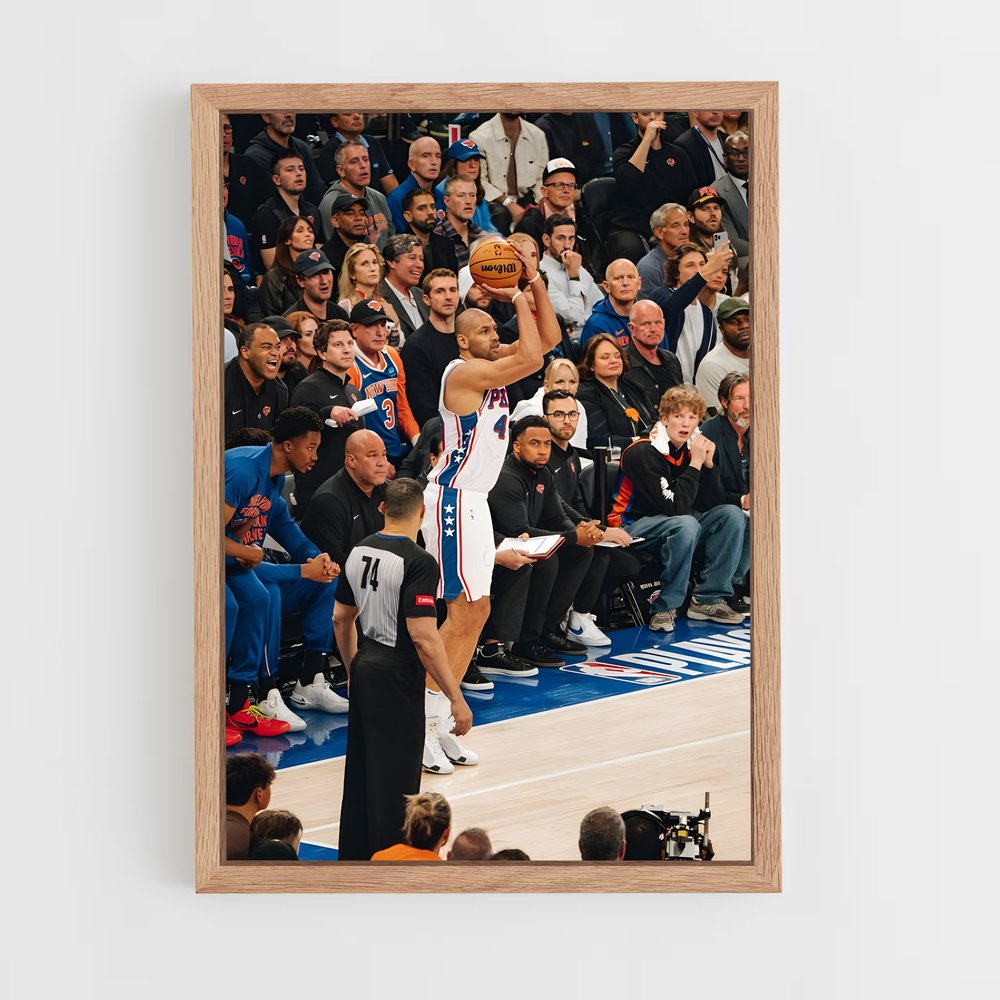 Poster Lancer du Ciel – affiche Basketball (vue 4)